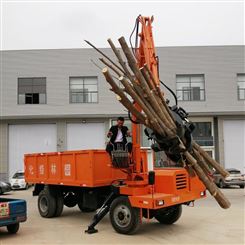 靠谱厂家 山区树木车载式抓木机 可运输随车抓定制