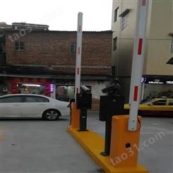 陈村小区道闸厂家 停车场收费系统 车牌识别系统安装