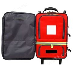 防水牛津布拉杆包大红色应急包医疗箱包定制可定制logo上海方振