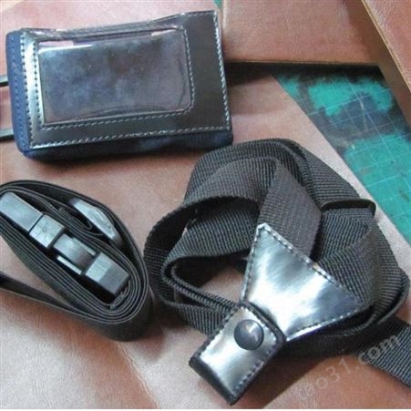 皮具厂定制pda手持终端盘点机手腕带  数据采集器手腕带