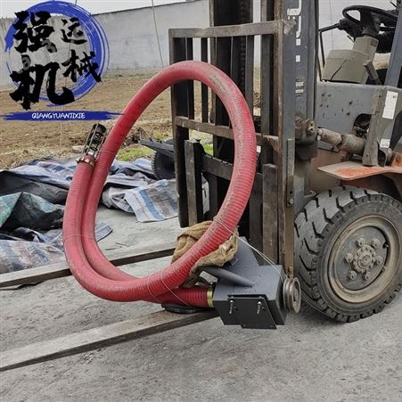 牛筋软管车载式吸粮机 中间驱动抽干沙机图片