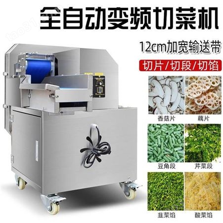 20型不锈钢切菜设备 切韭菜的机器 新型商用切菜机 威锋 切菜机