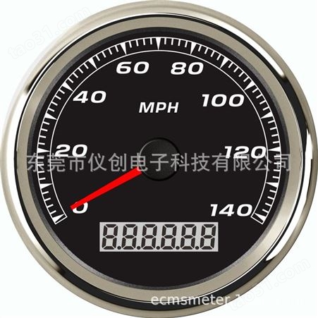 仪创 ECMS 910-10155 跨境汽车 电动车 摩托车GPS速度表 140MPH显示仪表