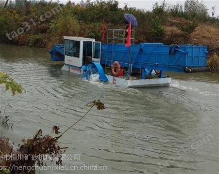 两栖水陆割草船 中小型环保清淤机械