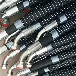 聚邦高压胶管 工程机械用高压油管 钢丝高压编织胶管 生产液压胶管