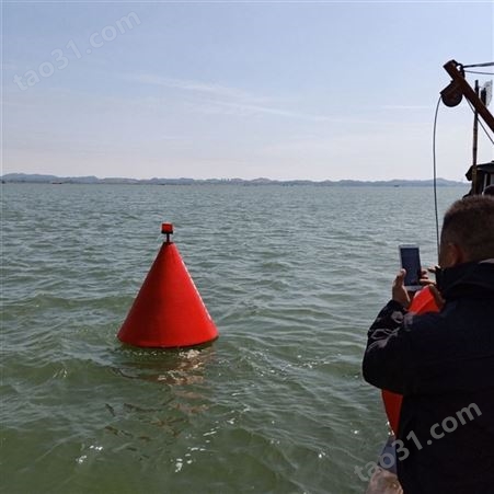 天蔚海洋水上施工设施警示浮标 航道危险区域助航航标 聚乙烯