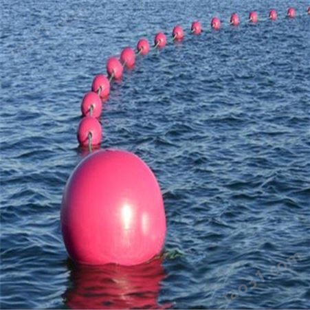 天蔚宁波海上警示区域浮球 警戒线航道航标尼龙绳串联80公分