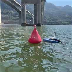 天蔚湖泊塑料警示浮标 聚乙烯材质禁航航标直径700*900