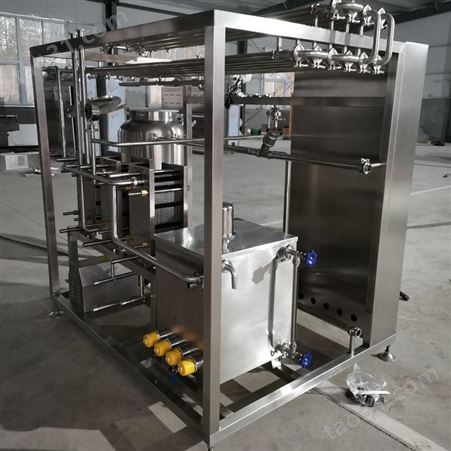 百科牛奶加工设备 牛奶杀菌设备 鲜奶生产线设备厂家