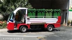 上海驳运电动车电动8桶电动垃圾清运车四轮电动垃圾车