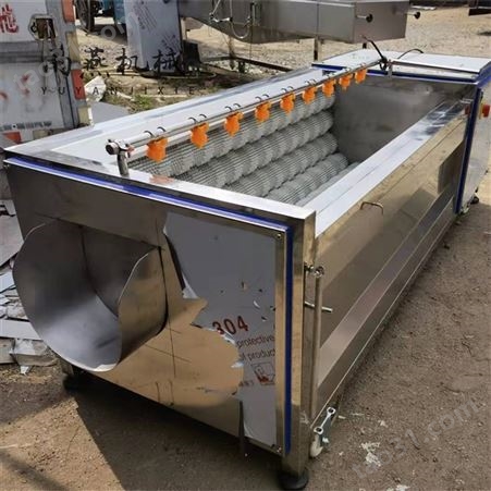 1800型马铃薯脱皮清洗机 多功能海蛎子清洗设备 雨燕机械