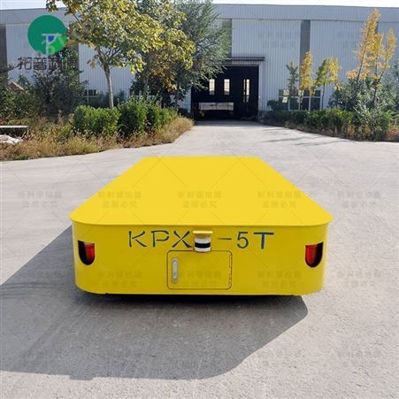 新利德直流减速电机摆渡轨道车KPX-20T中黄色