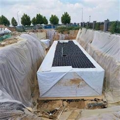 深圳海绵城市建设 PP雨水模块 东吴蓄水模块搭建储水池 包工包材料