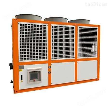 60P风冷螺杆式冷水机 开放式冷水机厂家 60P大型冷却制冷设备加工定制