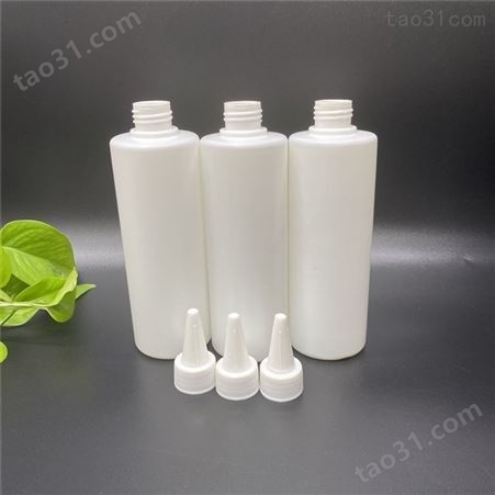 正德供应 乳白色尖嘴塑料瓶   塑料尖嘴瓶子 严格选材