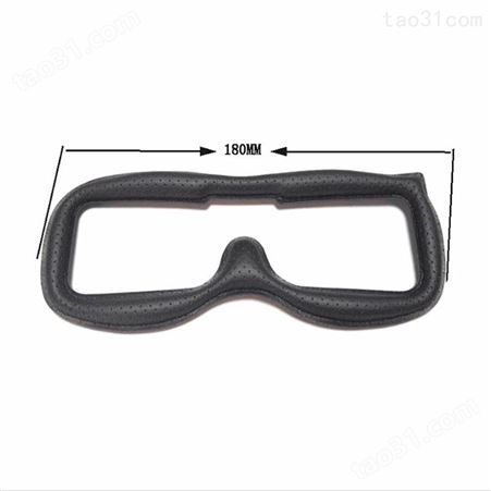 高回弹海绵眼罩 深圳热压海绵VR眼罩厂家