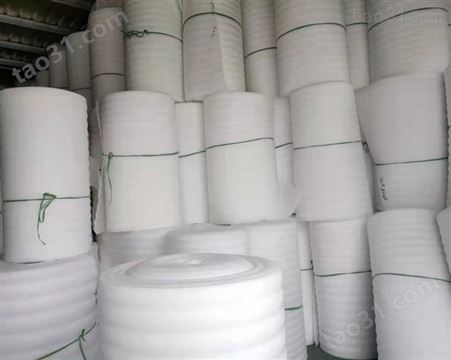 大量供应大卷珍珠棉生产加工epe包装膜抗震抗压白色
