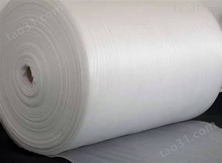 大量供应大卷珍珠棉生产加工epe包装膜抗震抗压白色