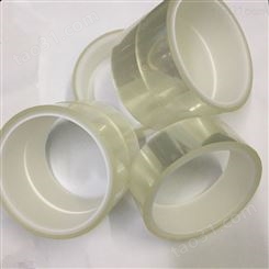 透明高温胶带 厂家专业生产PET透明耐高温230 遮蔽常规不残胶