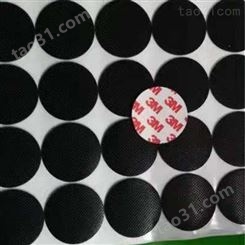 博泓 木地板防磨胶垫  耐磨自沾黑格橡胶垫  生产厂家