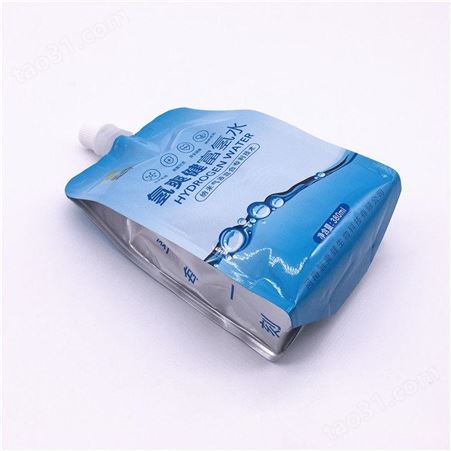 冠科 发膜吸嘴铝箔袋 自立印图案 卸妆水包装