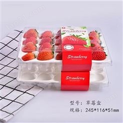 上海柏菱四季供应蔬果盒水果托盘 蓝莓草莓吸塑包装盒