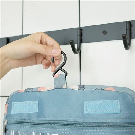 2020新款韩版化妆包方包 创意可折叠悬挂收纳洗漱袋多功能旅行收纳包批发