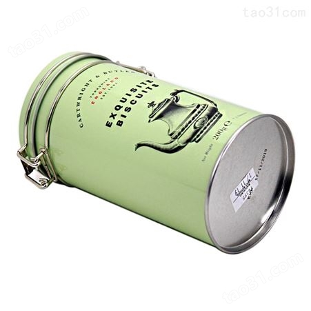 云南茶叶铁罐包装厂 麦氏罐业 茶叶包装铁盒设计 马口铁圆形铁扣罐 礼品金属罐订做
