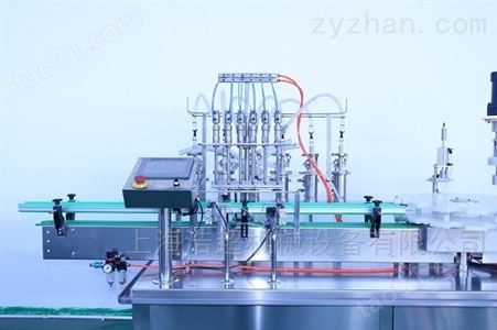 六头直线式液体定量灌装机