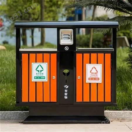 奥雲体育器材制作 脚踏式 城市广告垃圾箱 坚固耐用