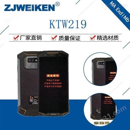 威肯电气 供应矿用隔爆 KTW219 本安型手机