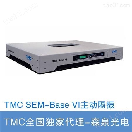 SEM-Base VI支持商用扫描电子显微镜（SEM）消除振动，主动隔振系统