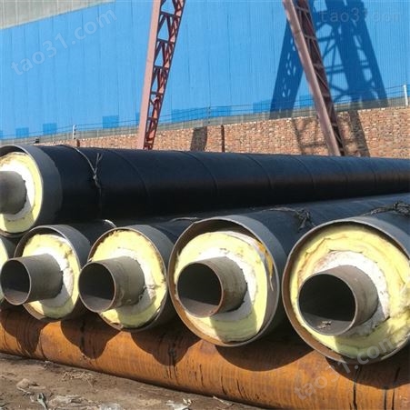 高温钢套钢预制保温管 埋地蒸汽保温钢管 支持定制全国施工