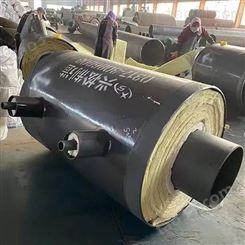 蒸汽管道用钢套钢固定支架 直埋保温内固定节 可按图纸生产
