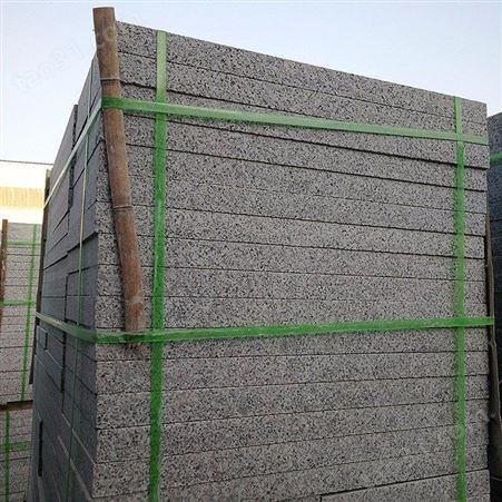 拉丝面芝麻灰板材 2.5公分台阶板 芝麻灰板材定制厂家 鼎盛