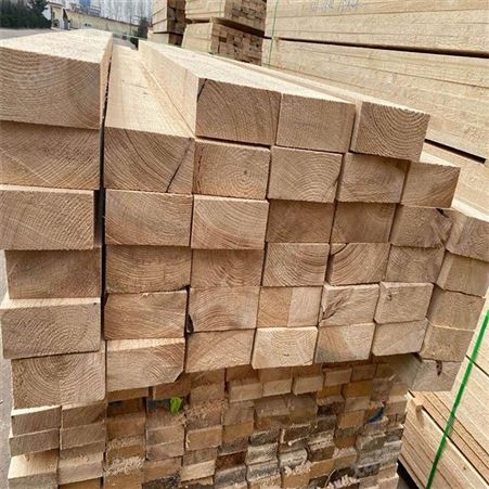 木材加工厂 厂家定制批发白松建筑木方坚固耐磨*