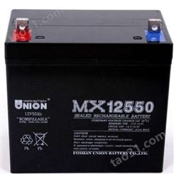 UNION蓄电池MX12240 免维护友联12V24AH 详情技术参数