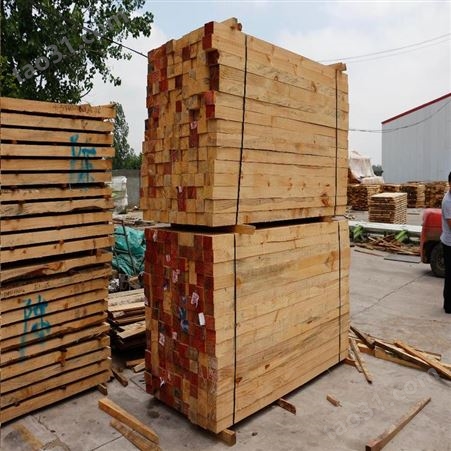 建筑工地木方 樟子松方木加工厂家按需批发定制
