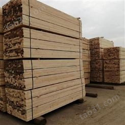 木方加工厂 4x8铁杉建筑木方价格 工地木方规格定制