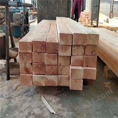 日照建筑木材厂建筑木方批发 建筑工地木方规格型号_呈果木业